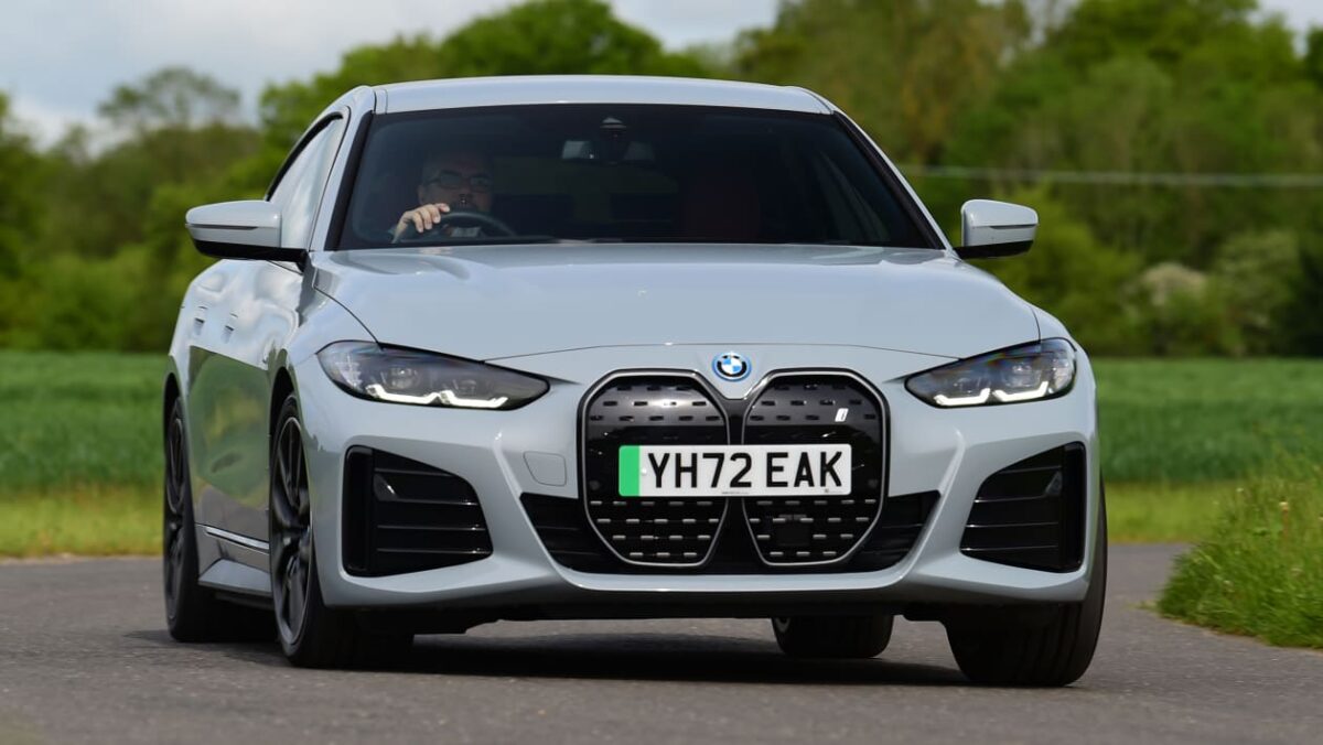 Affaire de la voiture du jour: la BMW I4 est un exécutif électrique amusant à entraîner à un prix bas