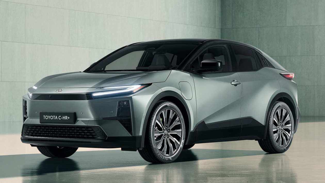 La nouvelle Toyota C-HR + tout électrique a révélé pour défier le scénique Renault