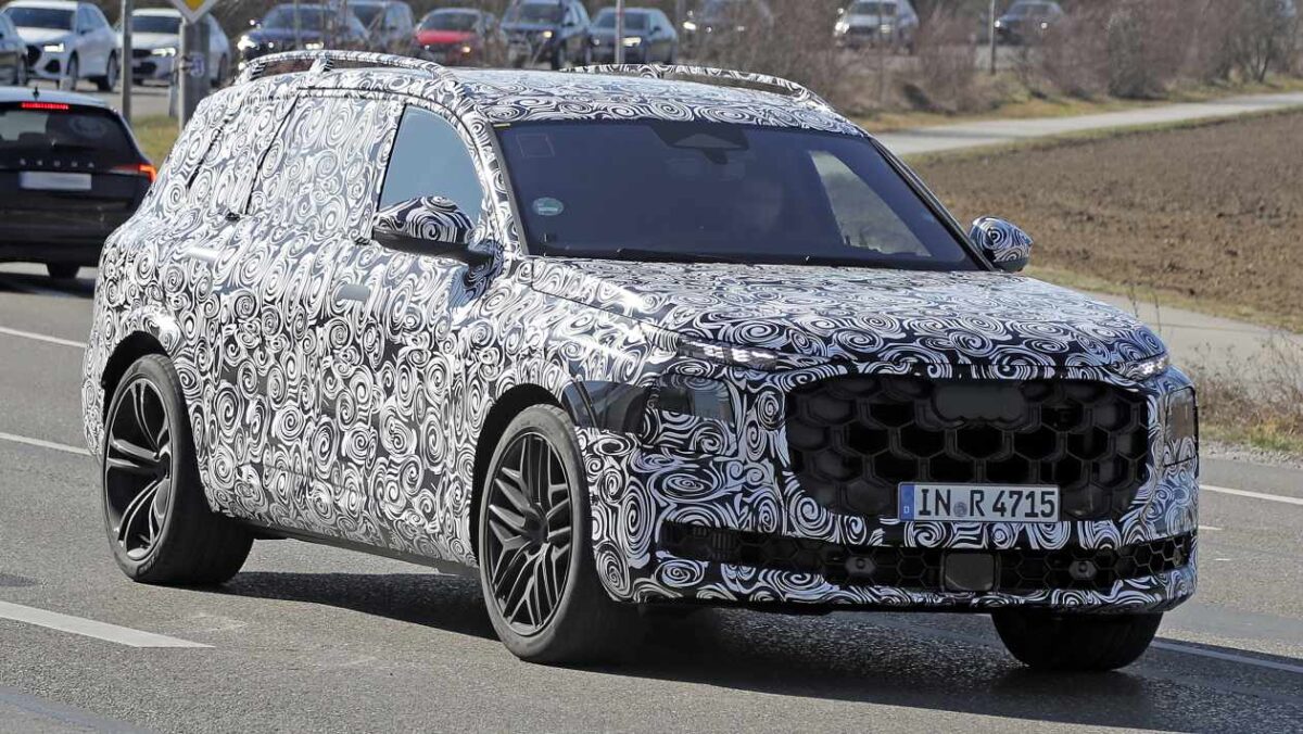 Audi Q9 surdimensionné prêt à écraser la Mercedes GLS et la fête de BMW X7