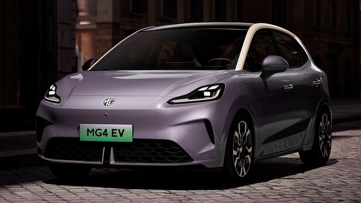 Nouveau Mg4 EV révélé en Chine avec des looks inspirés des cyber-berstans