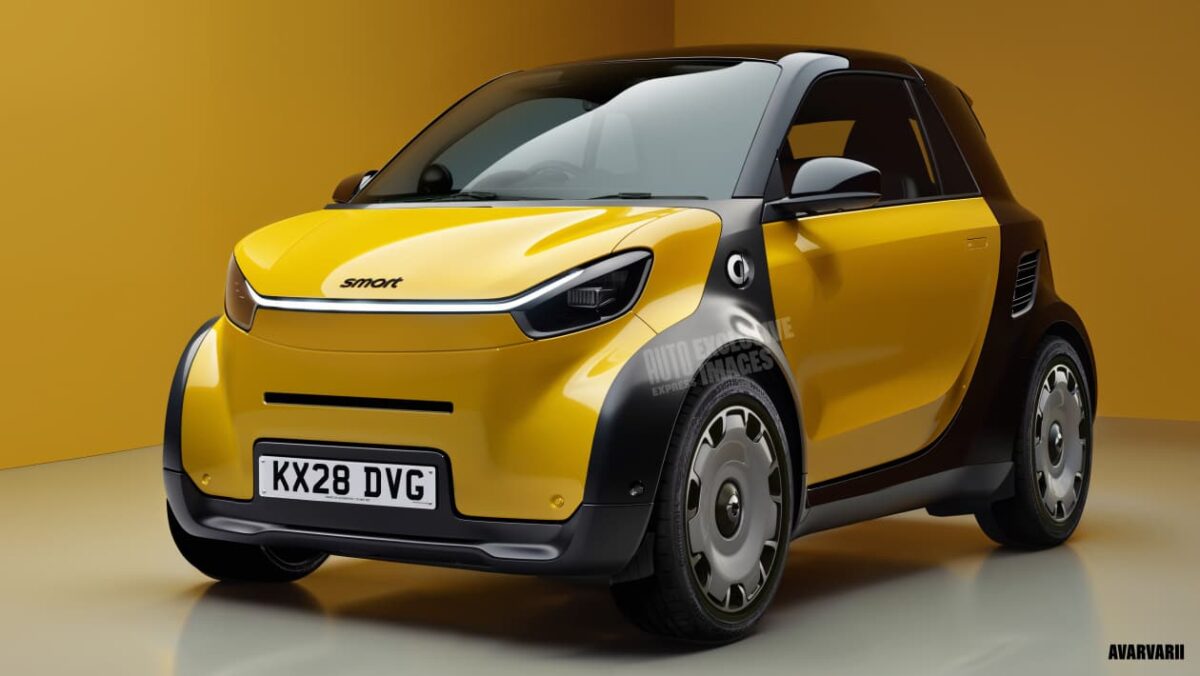 Iconic Smart Fortwo City Car pour faire un retour magnifique avec un nouveau look audacieux
