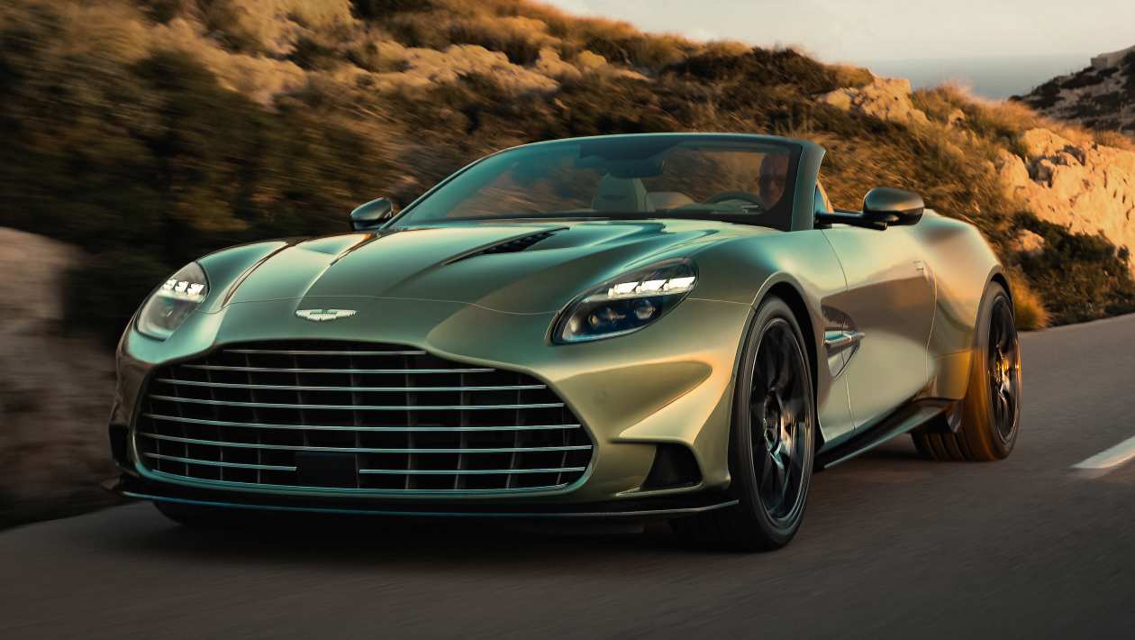 La nouvelle Aston Martin Vanquish Volante est le cabriolet avant le plus puissant au monde
