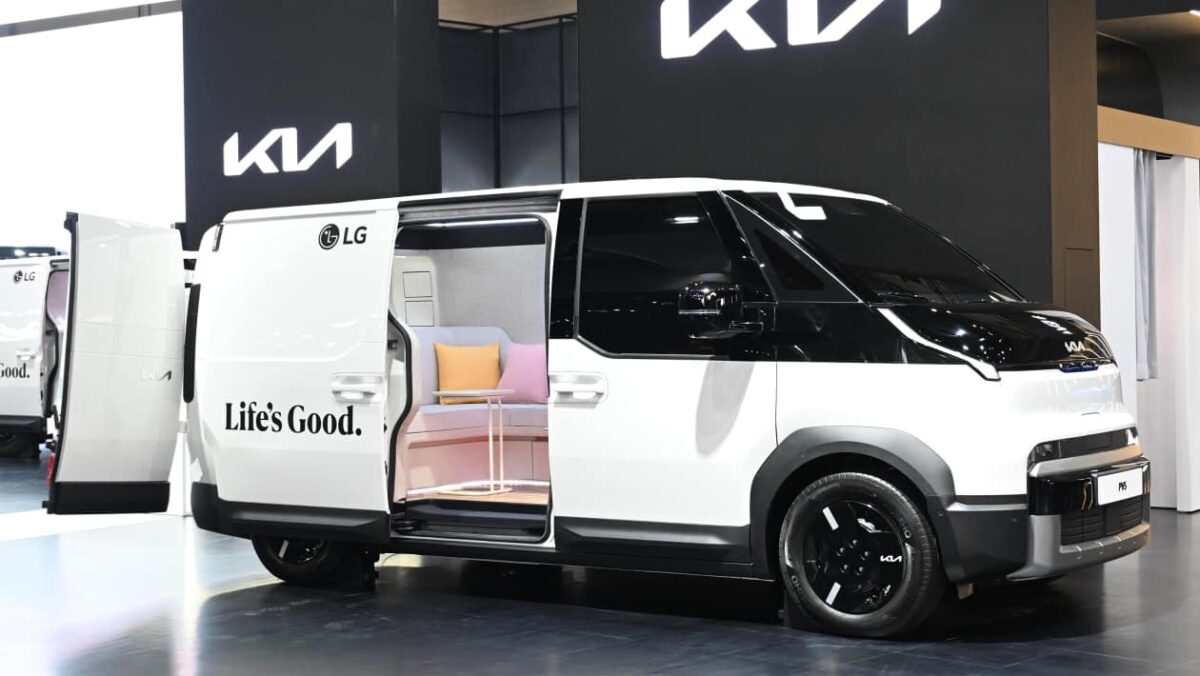 Les nouveaux concepts Spielraum Kia PV5 sont conçus pour le travail et le jeu