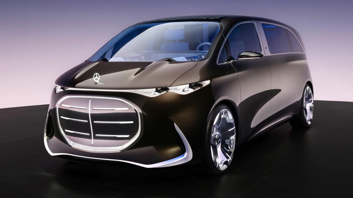 New Mercedes Vision V Concept Aperçu de l'avenir des monteurs de luxe