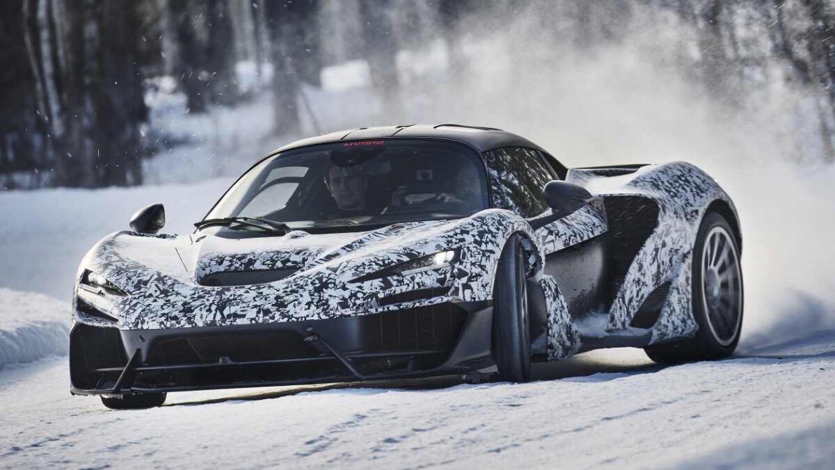 McLaren W1: spécifications, détails complets et tests arctiques de l'hypercar historique
