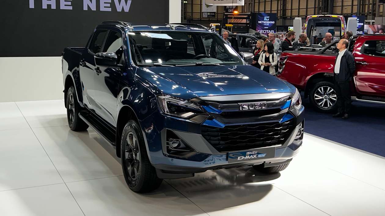 Nouveau Isuzu D-Max EV correspond à la version diesel pour la capacité hors route et la charge utile