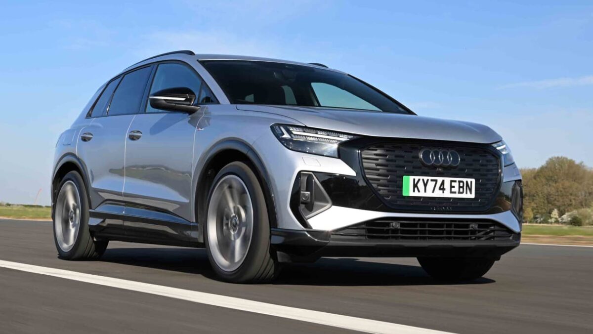 Audi Q4 e-tron - front cornering