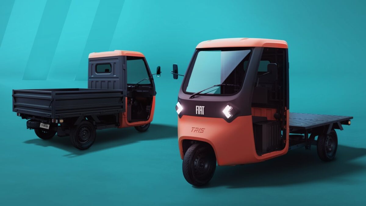La nouvelle Fiat Tris EV Three-Wheeler est là pour prendre le trône du Piaggio Ape