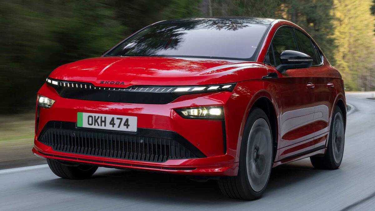 Nouveau moteur unique Skoda Enyaq Sportline 85 va la distance avec une gamme de 356 milles