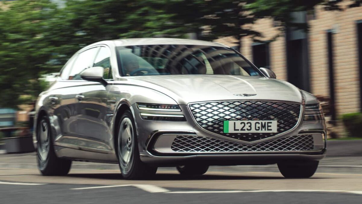 Genesis Electrified G80 - front static