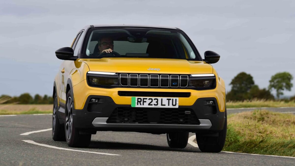 Alerte de l'offre de voiture! Jeep Avenger Electric fait sa propre subvention EV pour 3 750 £