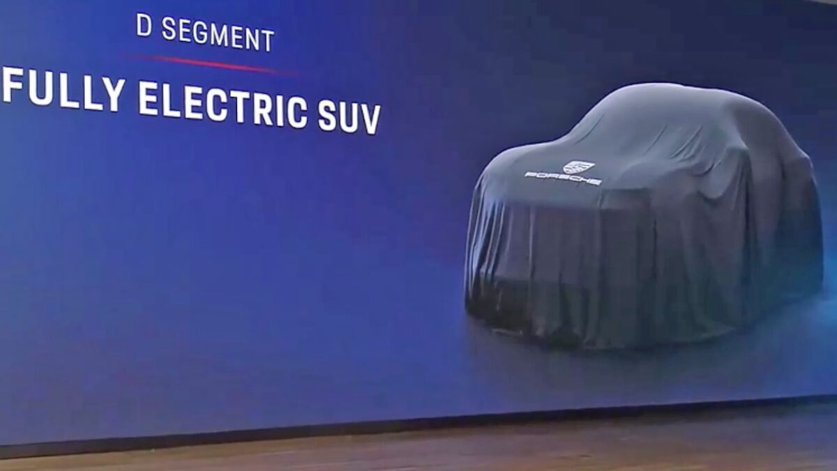 Nouveau SUV de luxe Porsche K1: le grand frère de Cayenne pour obtenir de la glace et de la puissance hybride