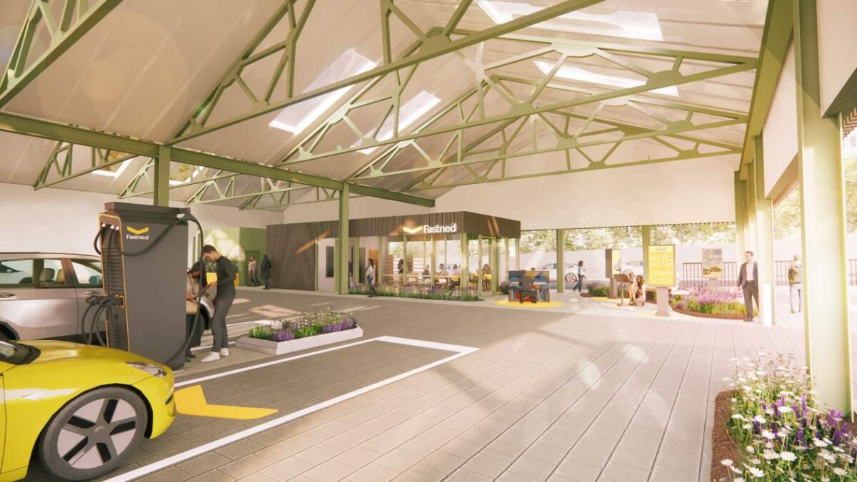 Finance contract, car key and calculator on desk