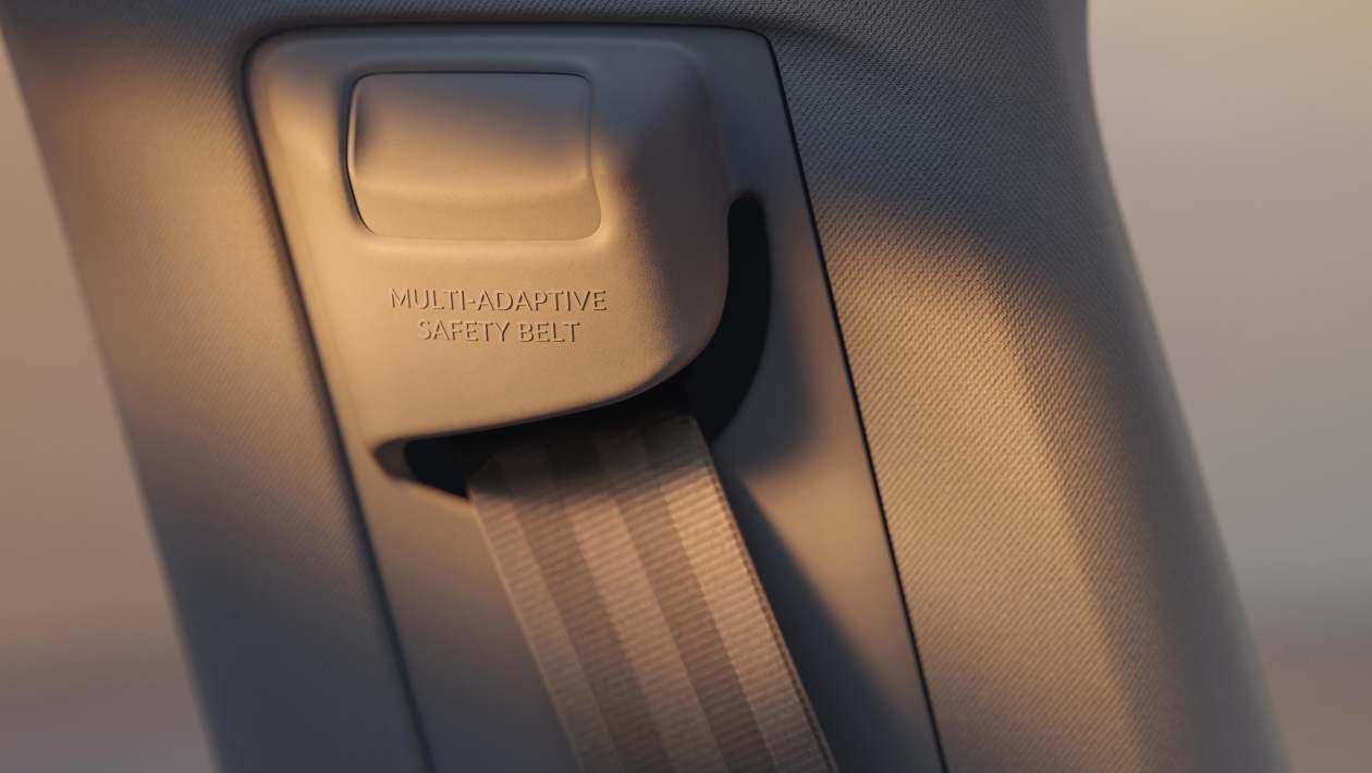 Lancement de la nouvelle ceinture de sécurité multi-adaptative Volvo dotée d'une première technologie de personnalisation au monde