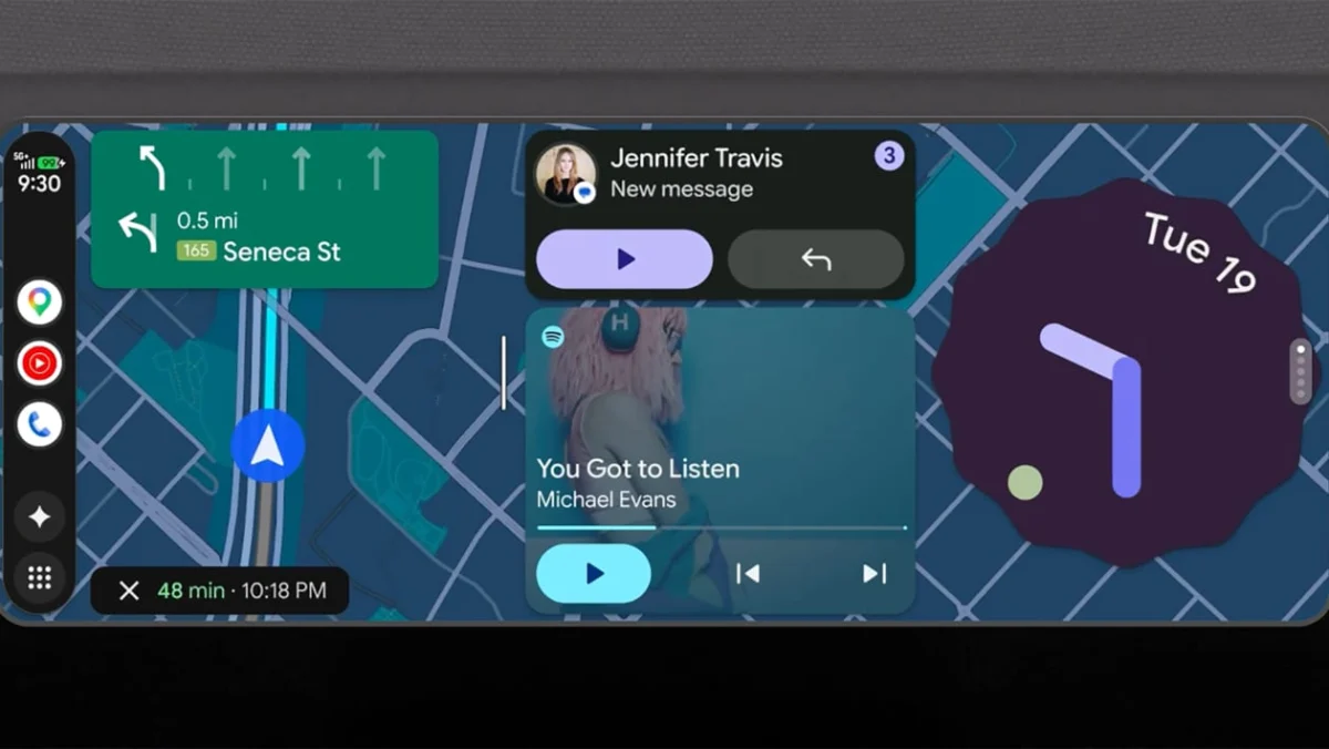 Une énorme mise à jour d’Android Auto embarrasse Apple CarPlay avec une expérience plein écran