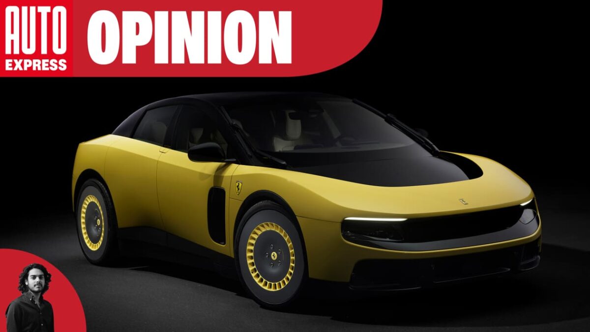 J'ai étudié le design automobile et c'est pourquoi la Ferrari Luce n'a tout simplement pas l'air bien