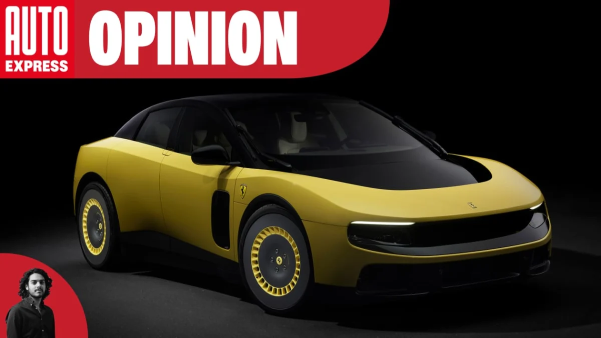J'ai étudié le design automobile et c'est pourquoi la Ferrari Luce n'a tout simplement pas l'air bien