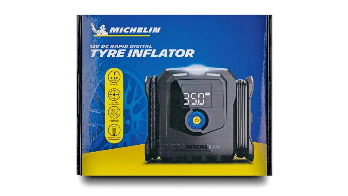 Examen du gonfleur de pneu rapide Michelin 12 V CC