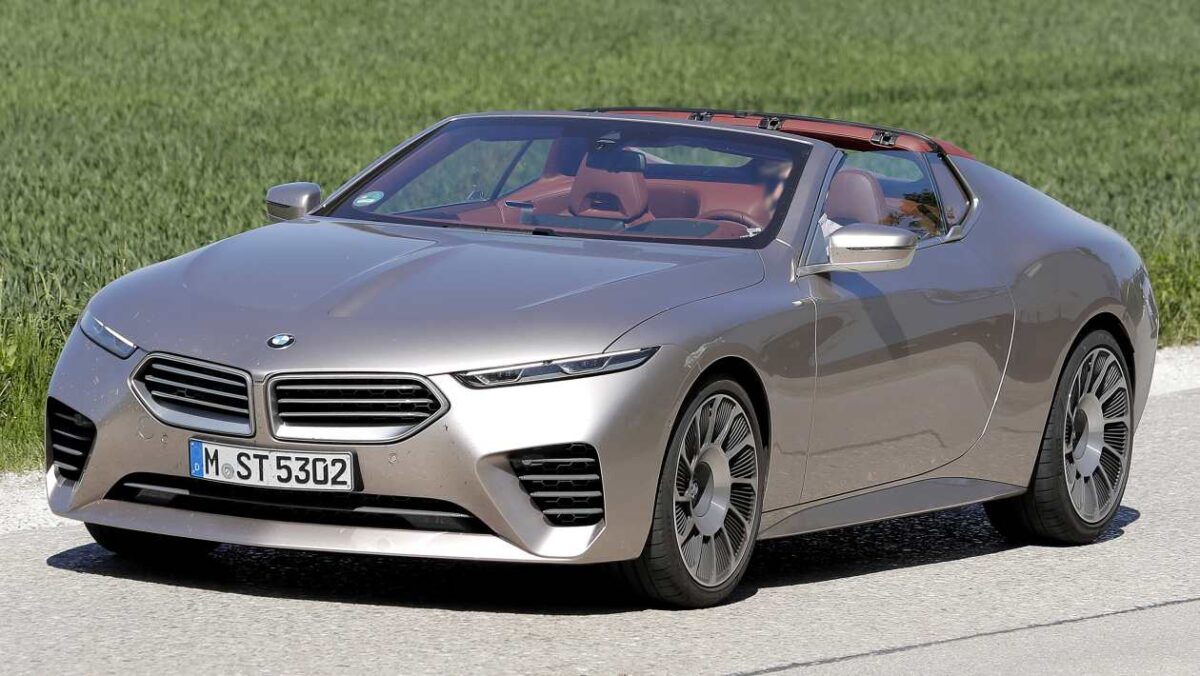 BMW Skytop ultra-exclusive a repéré sur la route pour la première et peut-être la dernière fois