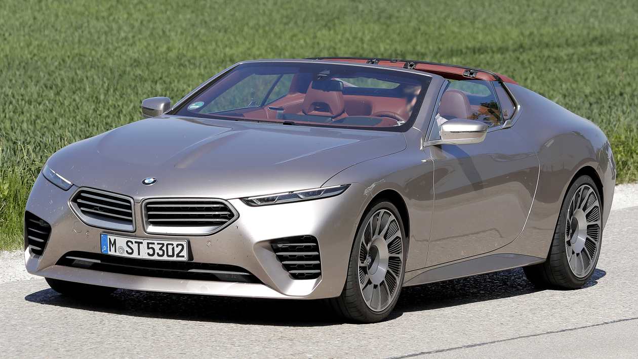 BMW Skytop ultra-exclusive a repéré sur la route pour la première et peut-être la dernière fois