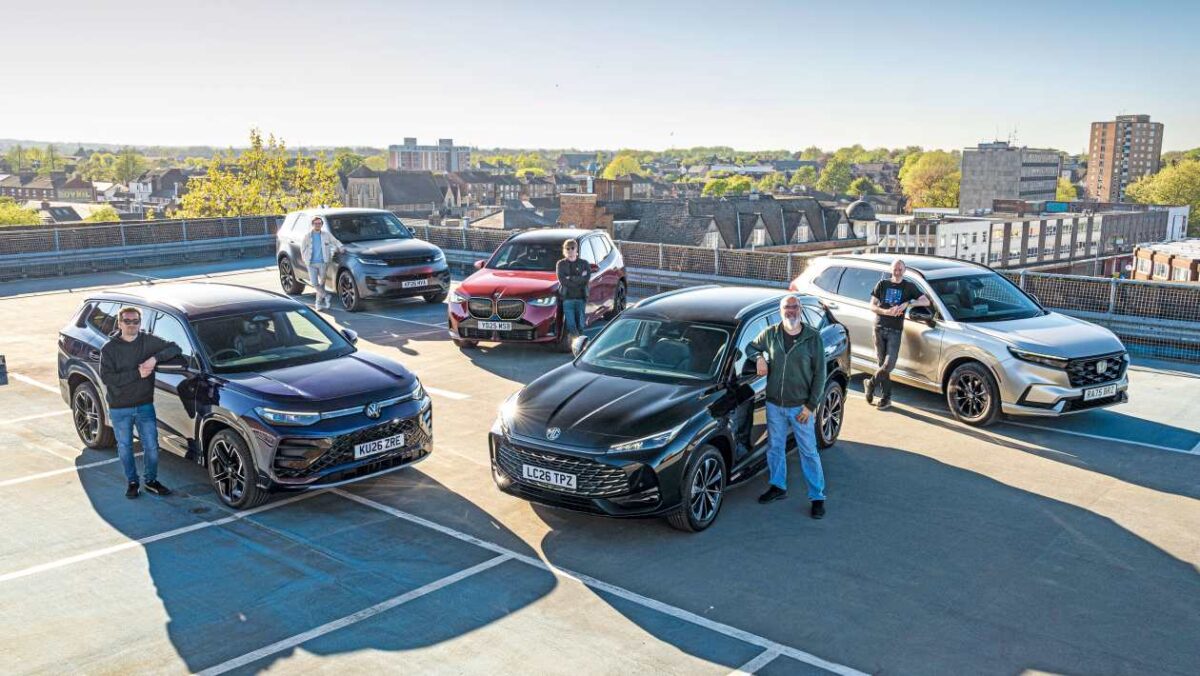 BMW X3 contre Honda CR-V contre VW Tayron contre MG HS contre Range Rover Sport : cinq meilleurs PHEV face à face