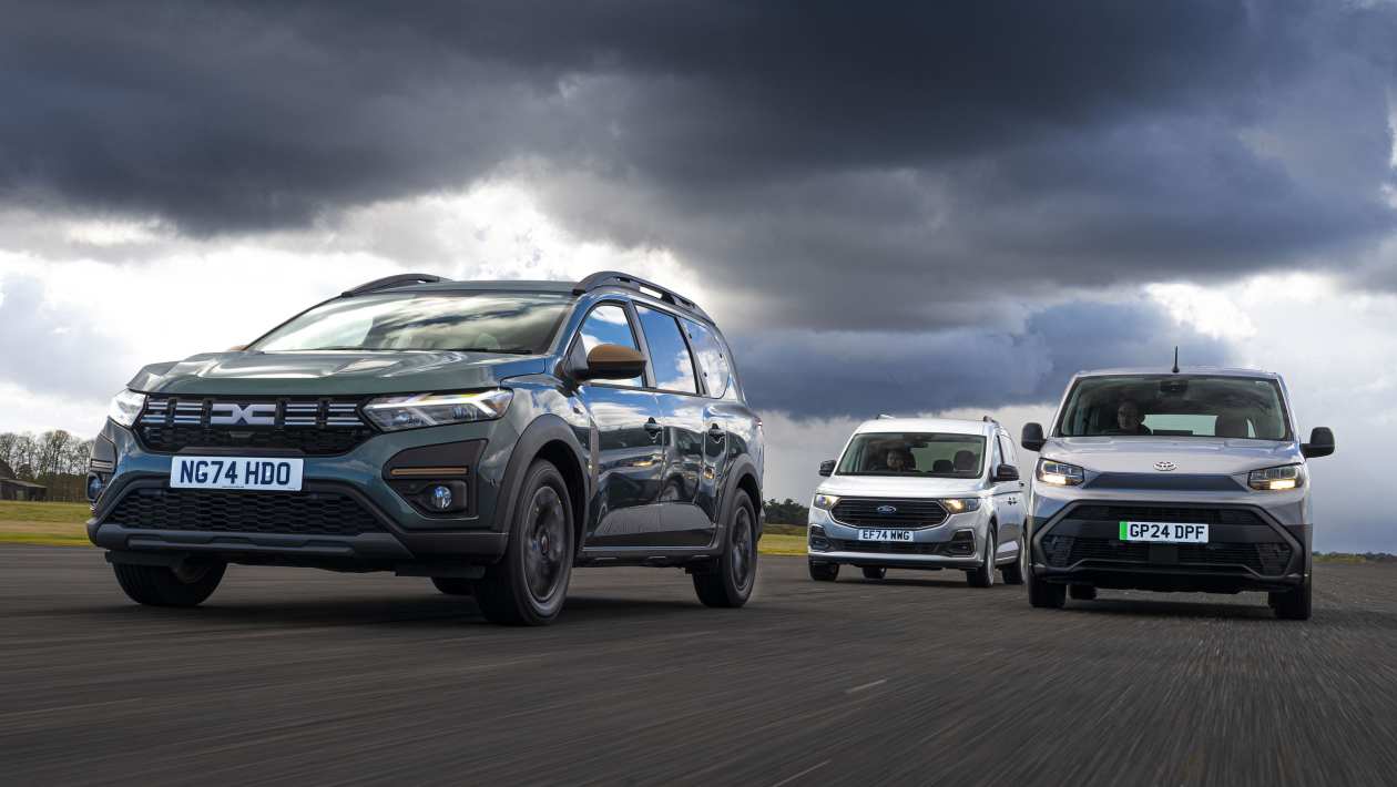 Dacia Jogger vs Ford Tourneo Connect vs Toyota Proace City Verso: MPV familial de 7 places mis à l'épreuve