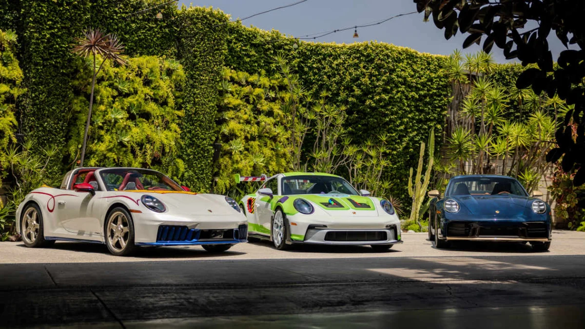 Des créations uniques de Porsche 911 donnent vie à Toy Story 5