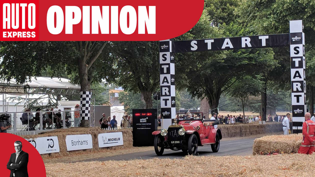 Des événements comme le Goodwood Festival of Speed ne pouvaient fonctionner qu'au Royaume-Uni