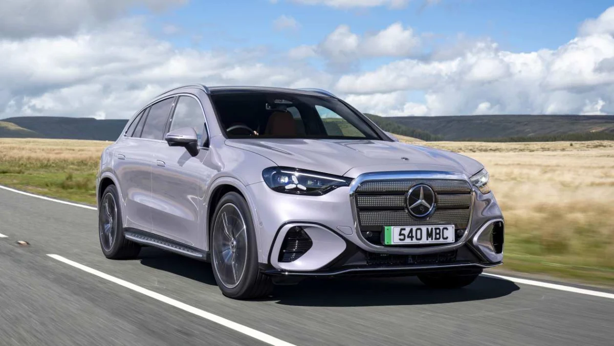 Mercedes GLC Electric - rear static