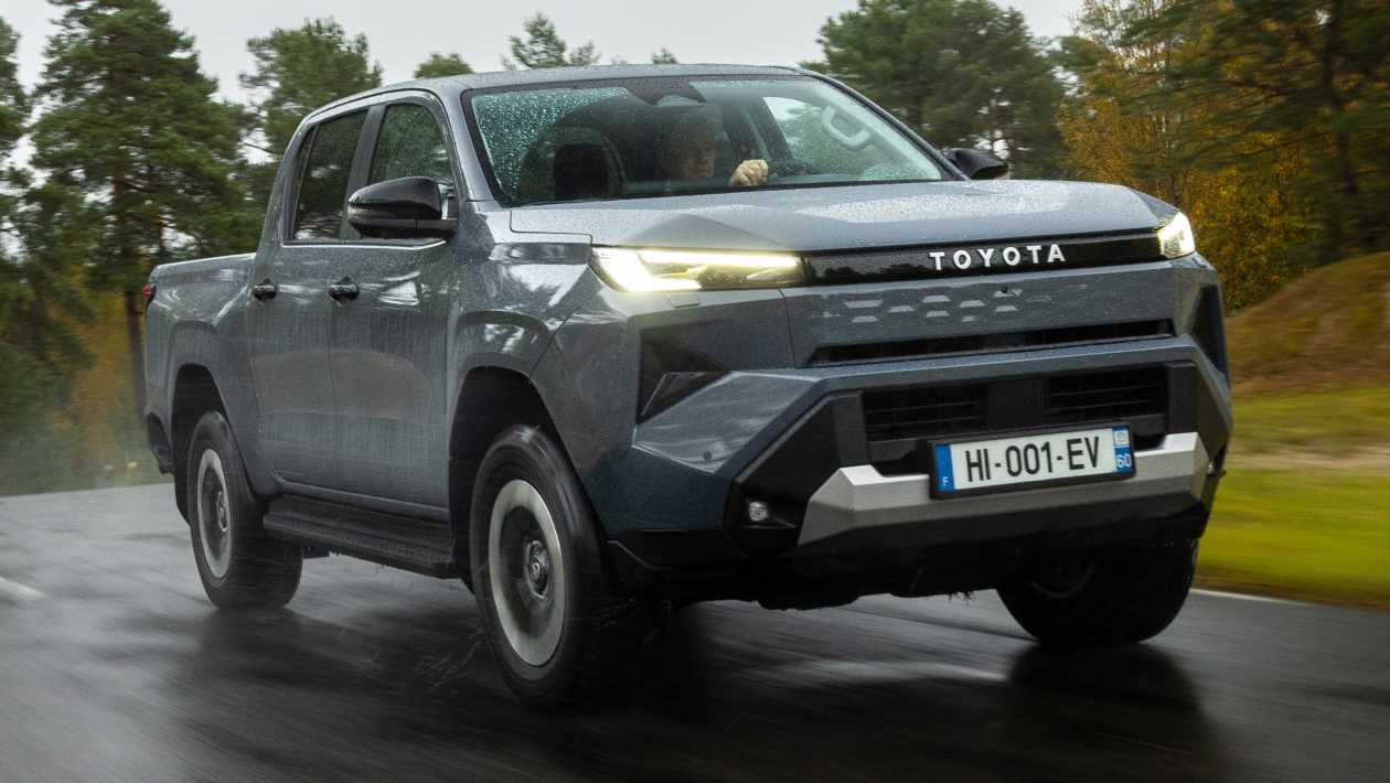 Essai du pick-up Toyota Hilux BEV
