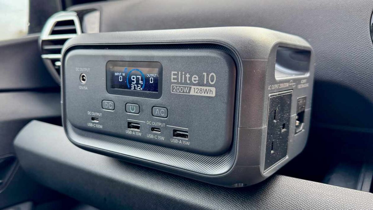 Examen de la batterie Bluetti Elite 10