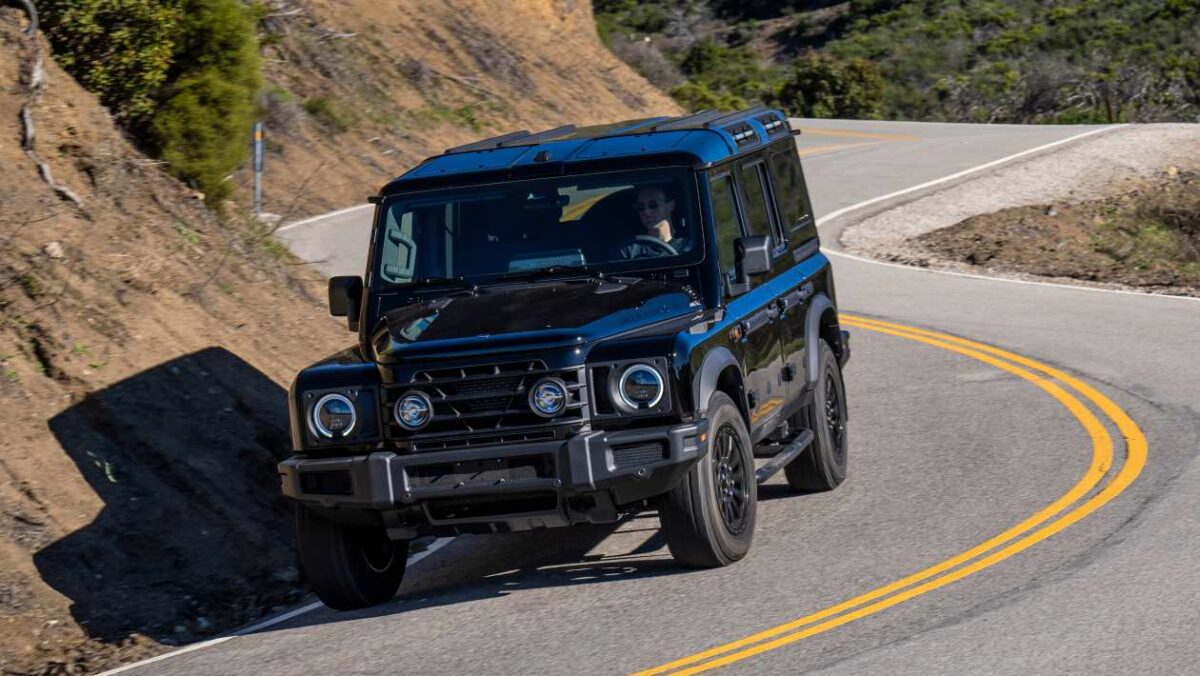 Ineos Grenadier Black Edition est parfait pour la police infiltrée et les agriculteurs