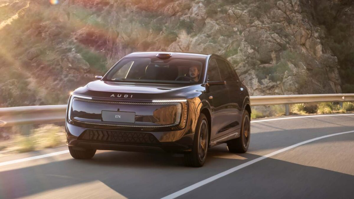 L'AUDI E7X est mise en vente en Chine avec une batterie géante, une autonomie de 466 milles et 670 ch