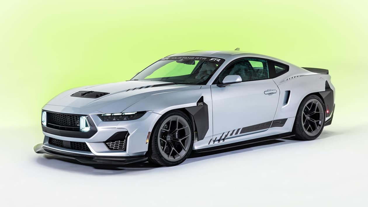La Ford Mustang « Ready To Rock » devient folle avec des pneus fumant 870 ch