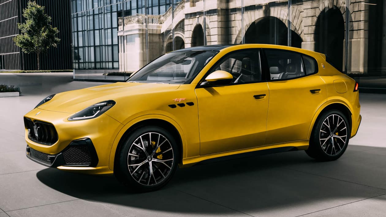 La Maserati Grecale Folgore mise à jour bénéficie d'une plus grande autonomie et d'une cabine sportive améliorée