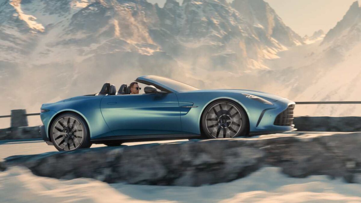 La nouvelle Aston Martin Vantage Roadster dévoilée avec un V8 biturbo de 656 ch