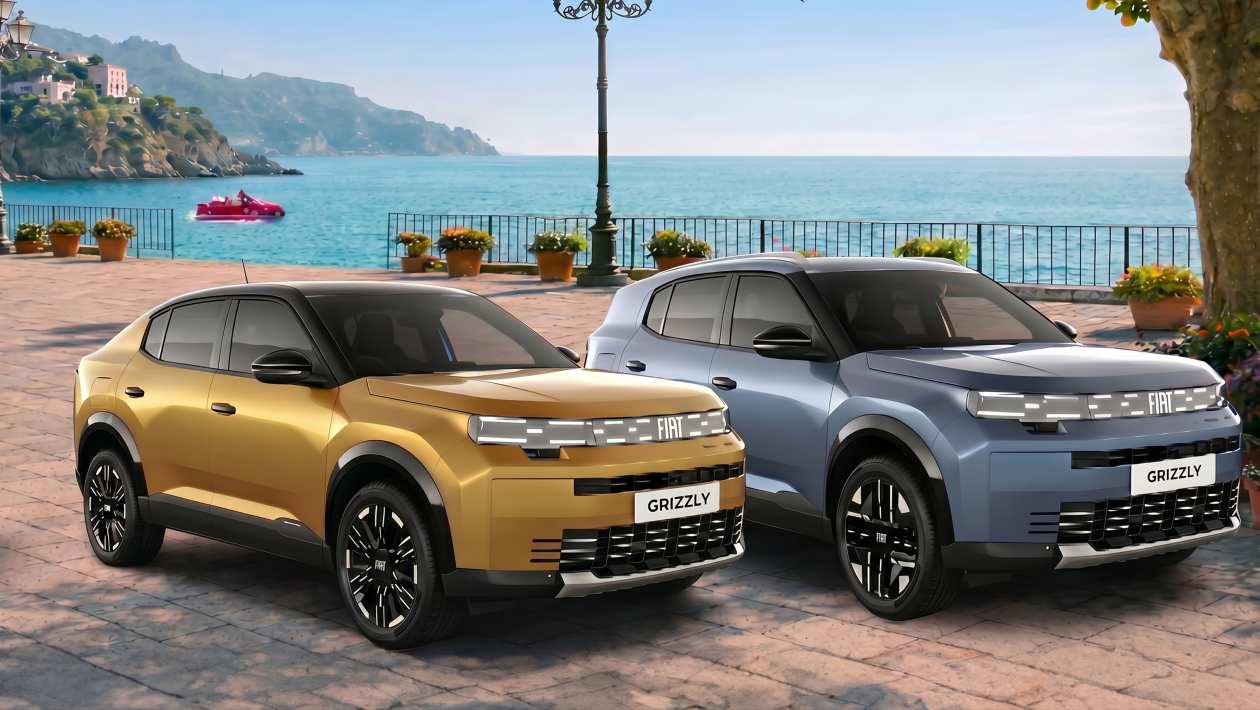La nouvelle Fiat Grizzly dévoilée sous forme de SUV et Coupé-SUV, un grand frère de la Panda