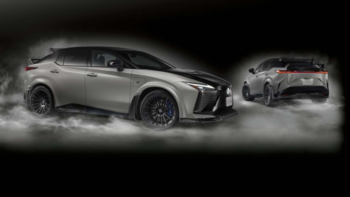 La nouvelle Lexus RZ 600e F Sport Performance est un cracker de Noël de 420 ch