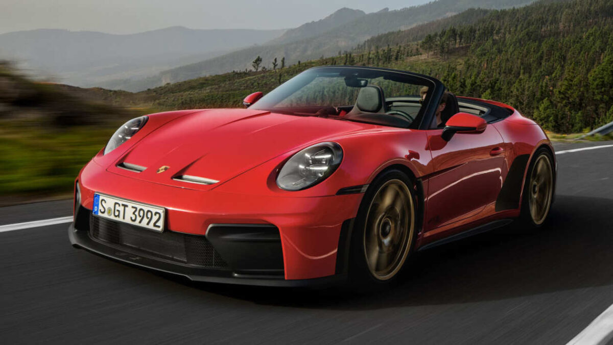 La nouvelle Porsche 911 S/C est un cabriolet GT3, sauf son nom