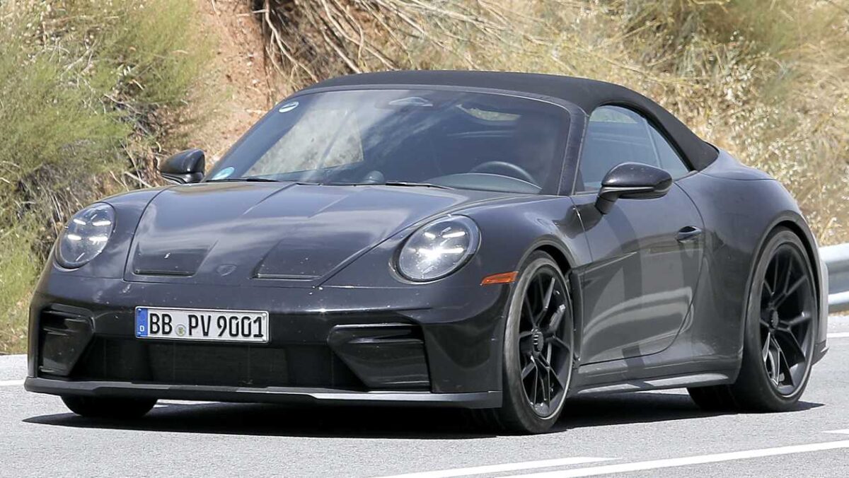 La nouvelle Porsche 911 Speedster promet des sensations fortes car elle garde son cœur GT3
