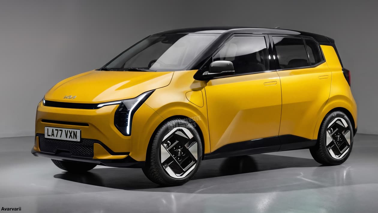 La nouvelle citadine électrique Kia EV1 en passe de rivaliser avec la Renault Twingo