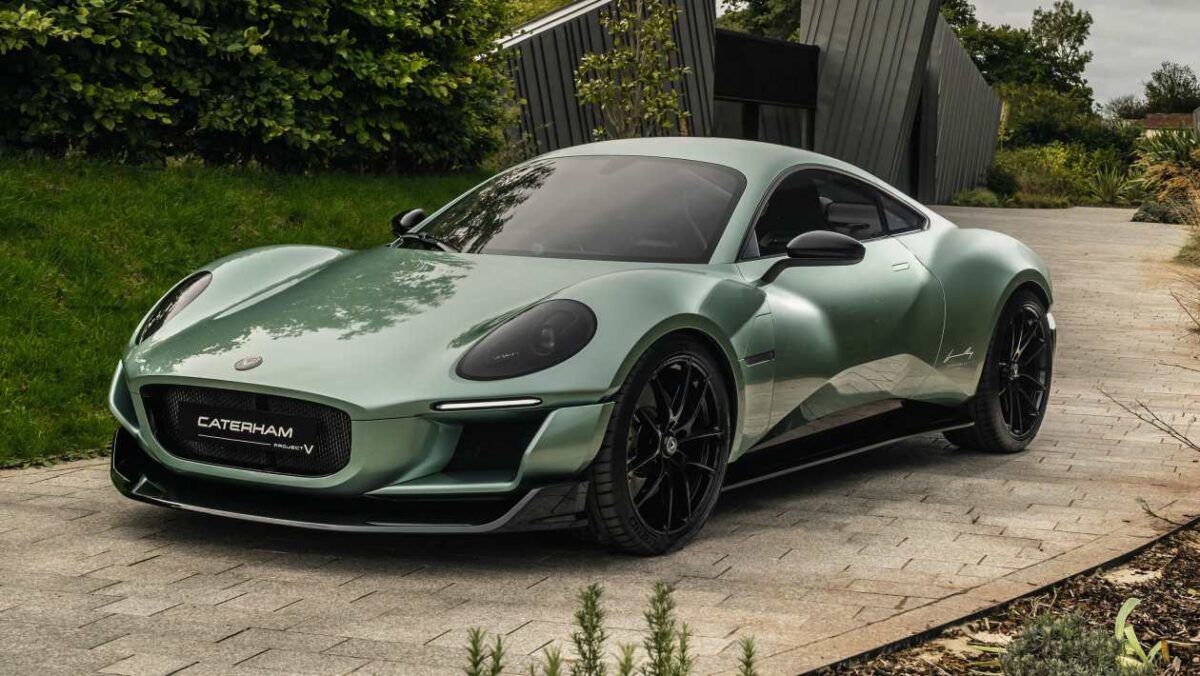 La nouvelle voiture de sport électrique Caterham Project V se rapproche de la réalité