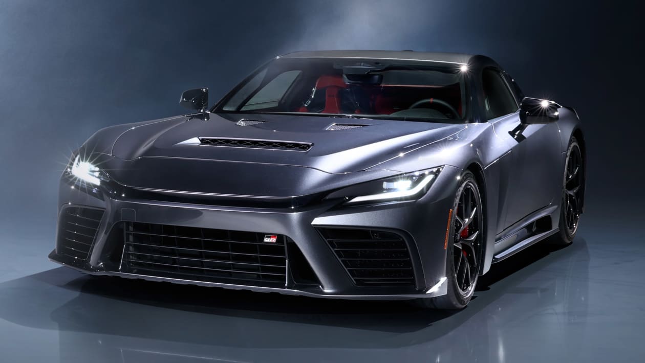 La superbe Toyota GR GT arrive pour bouleverser l'élite des supercars avec une puissance V8 de 641 ch