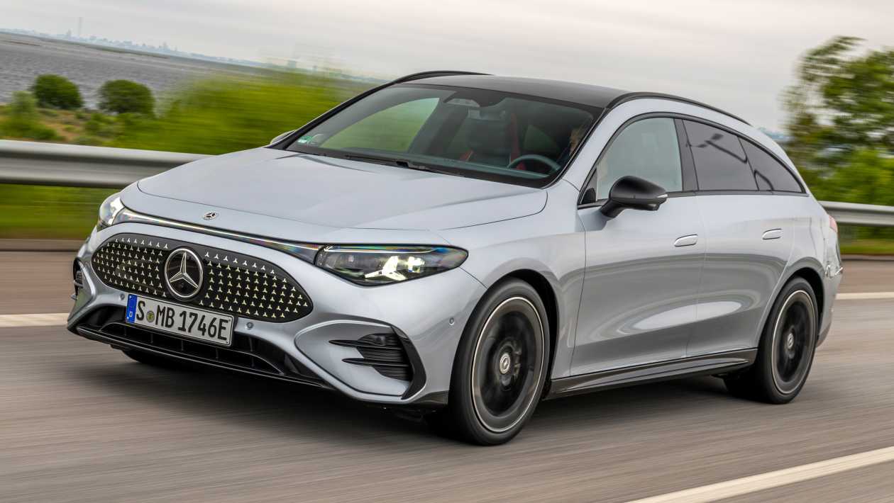 Le frein de prise de vue électrique Mercedes CLA continuera longtemps après que les rivaux doivent s'arrêter