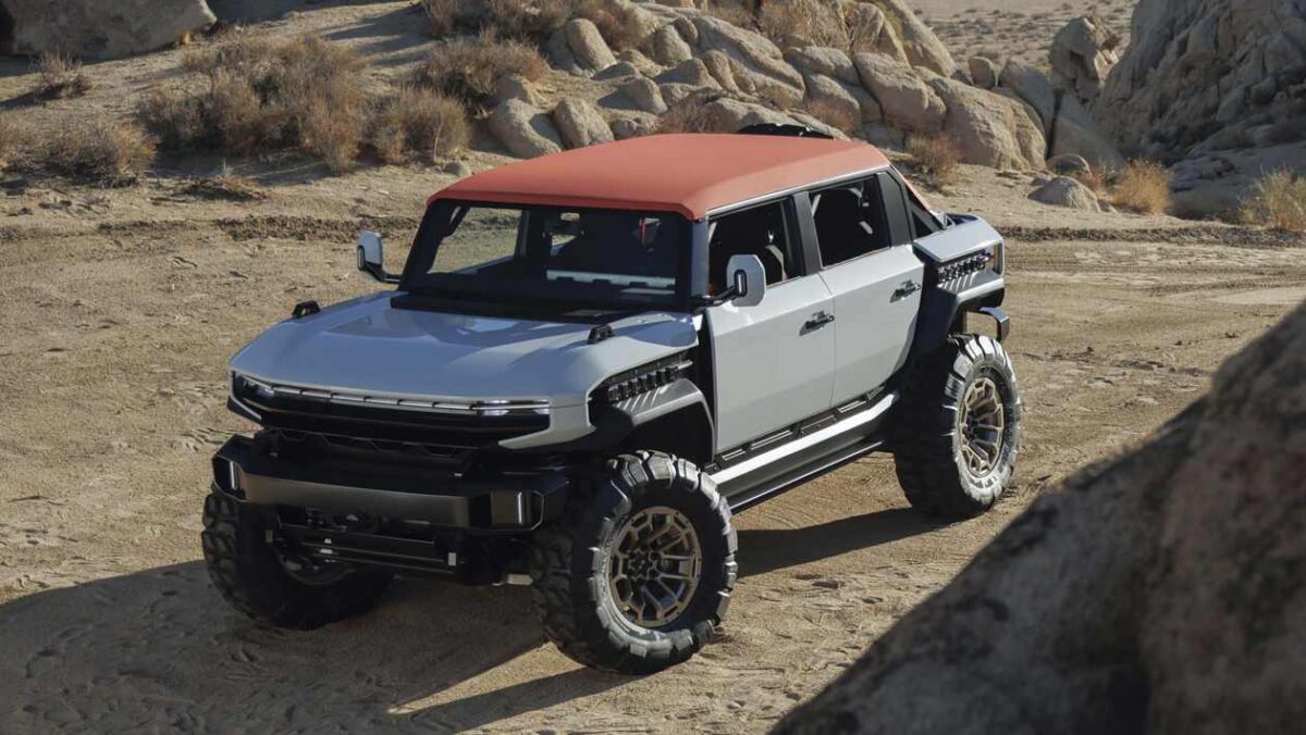 Le nouveau concept GMC Hummer X est ce que les États-Unis appellent une « taille moyenne »