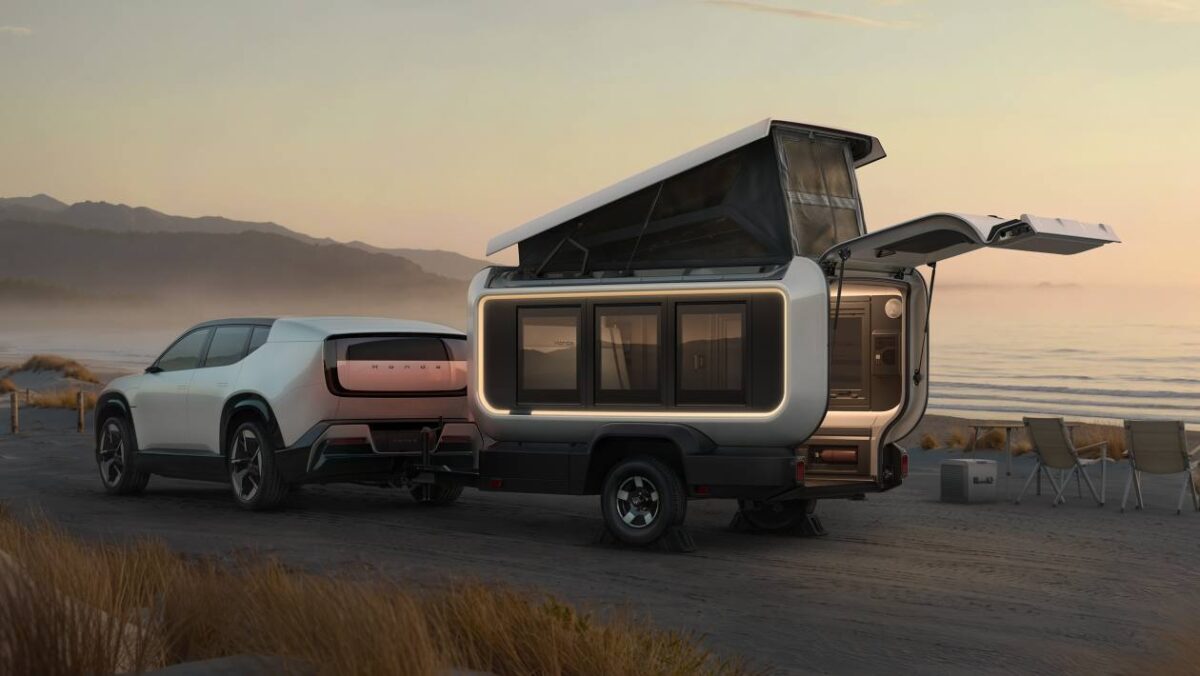 Le nouveau prototype de station de base Honda est la caravane de l'ère spatiale que votre véhicule électrique réclame