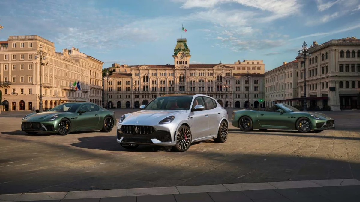 Les Maserati GranTurismo, GranCabrio et Grecale ont un look plus méchant et plus de puissance