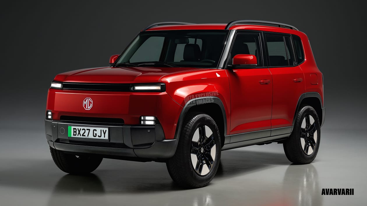 MG's Min-Mercedes G-Class: Comment le concept Cyber ​​X apparaîtra à 30k £ EV