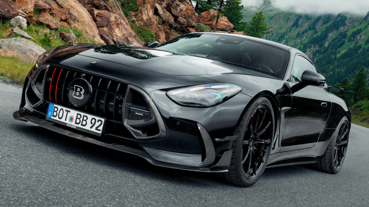 Mercedes-AMG GT obtient une augmentation majeure du pouvoir, gracieuseté de Brabus