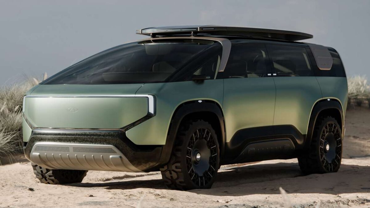 Volkswagen ID.EVERY 1 concept sketch - front 3/4